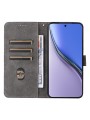 Калъф от еко кожа тип портмоне с RFID блокиране за Realme P3 Ultra - черен