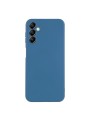 Устойчив на надраскване мек силиконов гръб за телефон за Samsung Galaxy A05s - син