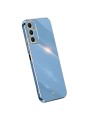 Предпазен удароустойчив гръб с галванизирана рамка за Samsung Galaxy A05s - син