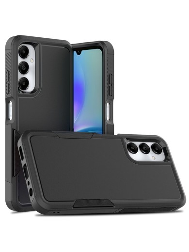 Удароустойчив предпазен гръб за Samsung Galaxy A05s - черен