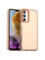 Удароустойчив предпазен гръб за Samsung Galaxy A05s - оранжев