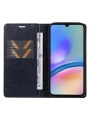 Калъф от еко кожа тип портмоне за Samsung Galaxy A05s - син