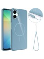 Предпазен гръб съвместим с MagSafe за Samsung Galaxy A07 4G - син