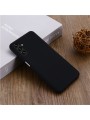 Предпазен удароустойчив силиконов гръб с каишка за Samsung Galaxy A13 - черен