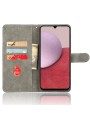 Калъф от еко кожа тип портмоне с RFID блокиране за Samsung Galaxy A14 - черен