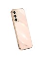 Предпазен удароустойчив гръб с галванизирана рамка за Samsung Galaxy A15 5G - розов