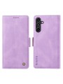 Калъф от еко кожа тип портмоне за Samsung Galaxy A15 - лилав