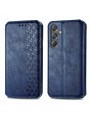 Калъф от еко кожа тип портмоне за Samsung Galaxy A15 - син