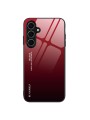 Предпазен гръб от закалено стъкло за Samsung Galaxy A16 5G - червен и черен