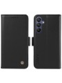 Калъф от еко кожа тип портмоне за Samsung Galaxy A17 4G - черен