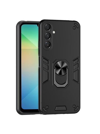 Удароустойчив предпазен гръб за Samsung Galaxy A17 - черен Удароустойчив предпазен гръб за Samsung Galaxy A17 - черен