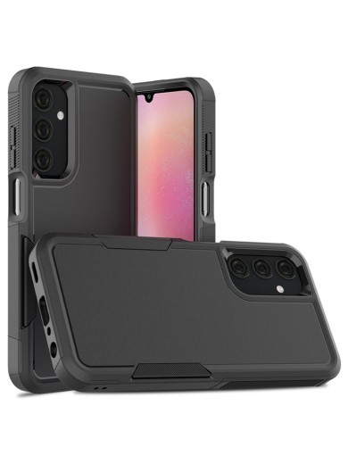 Удароустойчив предпазен гръб за Samsung Galaxy A25 - черен