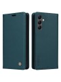 Калъф за телефон от еко кожа тип портмоне за Samsung Galaxy A25 - зелен