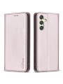 Калъф от еко кожа тип портмоне за Samsung Galaxy A25 - розов