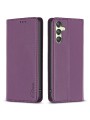Калъф от еко кожа тип портмоне за Samsung Galaxy A25 - лилав