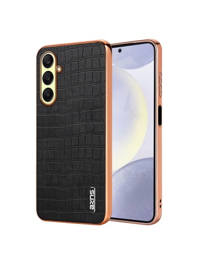 Предпазен гръб от еко кожа за Samsung Galaxy A26 - черен Предпазен гръб от еко кожа за Samsung Galaxy A26 - черен