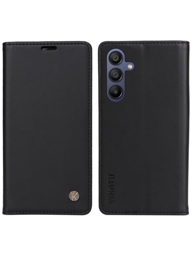 Калъф за телефон от еко кожа тип портмоне за Samsung Galaxy A26 - черен Калъф за телефон от еко кожа тип портмоне за Samsung Galaxy A26 - черен
