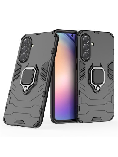 Удароустойчив предпазен гръб за Samsung Galaxy A36 - черен Удароустойчив предпазен гръб за Samsung Galaxy A36 - черен