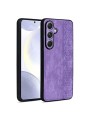 Противоплъзгащ се тънък гръб от еко кожа за Samsung Galaxy A36 - лилав
