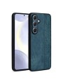 Противоплъзгащ се тънък гръб от еко кожа за Samsung Galaxy A36 - зелен