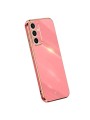 Предпазен удароустойчив гръб с галванизирана рамка за Samsung Galaxy A36 - червен