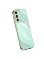 Предпазен удароустойчив гръб с галванизирана рамка за Samsung Galaxy A36 - зелен