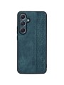 Противоплъзгащ се тънък гръб от еко кожа за Samsung Galaxy A36 - зелен