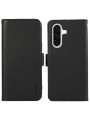 Калъф от еко кожа тип портмоне с RFID блокиране за Samsung Galaxy A36 - черен