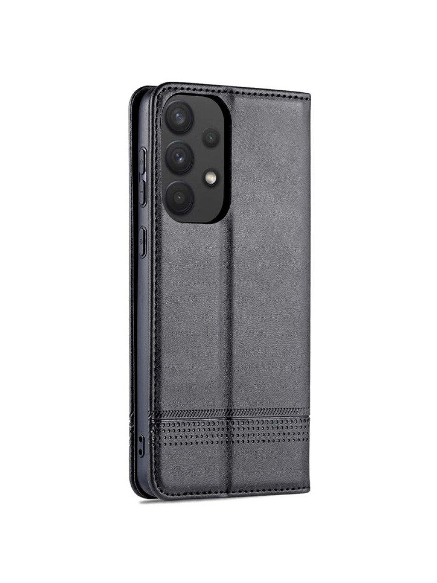 Калъф от еко кожа тип портмоне за Samsung Galaxy A53 5G - черен