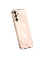 Предпазен удароустойчив гръб с галванизирана рамка за Samsung Galaxy A54 - розов