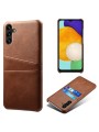 Предпазен гръб за Samsung Galaxy A54 - кафяв