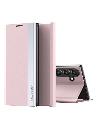 Калъф от еко кожа за Samsung Galaxy A54 - розов