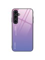 Предпазен гръб от закалено стъкло за Samsung Galaxy A55 - розов и лилав