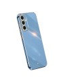 Предпазен удароустойчив гръб с галванизирана рамка за Samsung Galaxy A56 - син