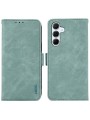 Калъф от еко кожа тип портмоне с RFID блокиране за Samsung Galaxy A56 - син
