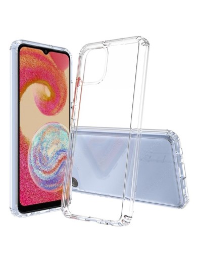 Предпазен гръб за Samsung Galaxy F04 - прозрачен
