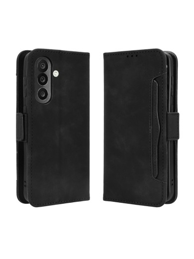 Калъф от еко кожа тип портмоне за Samsung Galaxy F56 - черен