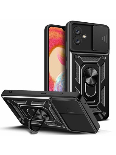 Удароустойчив предпазен гръб за Samsung Galaxy M04 - черен Удароустойчив предпазен гръб за Samsung Galaxy M04 - черен