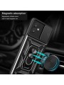 Удароустойчив предпазен гръб за Samsung Galaxy M04 - черен