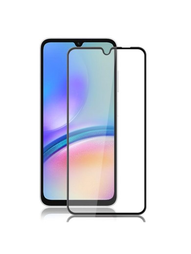 Протектор за екран от закалено стъкло за Samsung Galaxy M14 4G - черна рамка