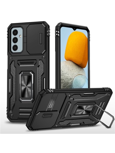 Удароустойчив предпазен гръб за Samsung Galaxy M23 - черен Удароустойчив предпазен гръб за Samsung Galaxy M23 - черен