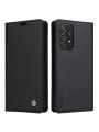 Калъф за телефон от еко кожа тип портмоне за Samsung Galaxy M23 - черен