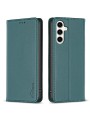 Калъф от еко кожа тип портмоне за Samsung Galaxy S24 FE - зелен