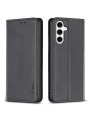 Калъф от еко кожа тип портмоне за Samsung Galaxy S24 FE - черен