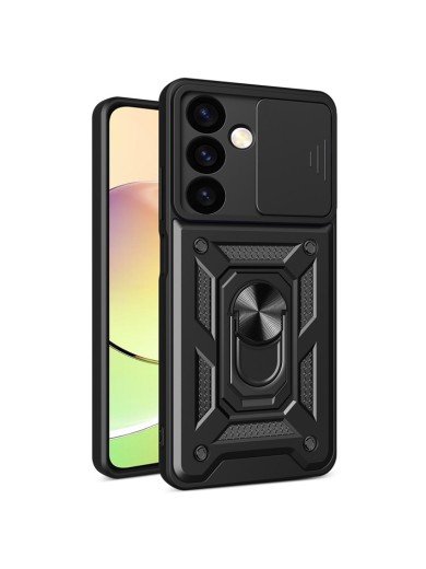 Удароустойчив предпазен гръб за Samsung Galaxy S24+ - черен