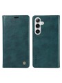 Калъф от еко кожа тип портмоне за Samsung Galaxy S24 - син