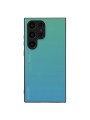 Предпазен гръб от закалено стъкло за Samsung Galaxy S24 Ultra - син и зелен
