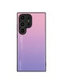 Предпазен гръб от закалено стъкло за Samsung Galaxy S24 Ultra - лилав и розов