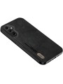 Матиран предпазен гръб за Samsung Galaxy S25 - черен