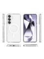 Удароустойчив блестящ предпазен гръб съвместим с Magsafe за Samsung Galaxy S25